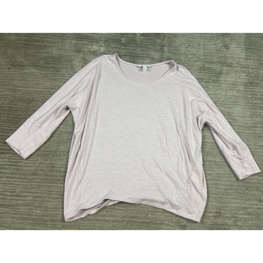 Market & Spruce Sweater Womens Medium Pink Dolman‎ Sleeve Rayon Blend Casual